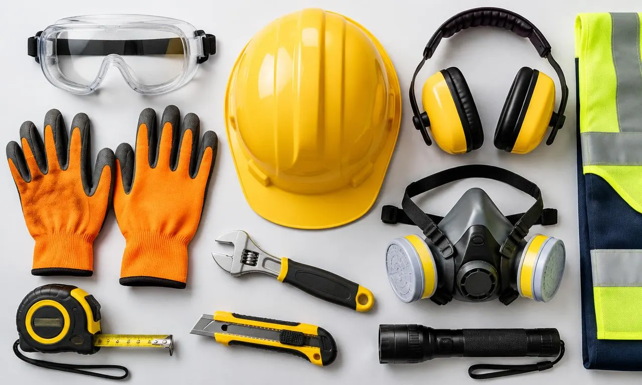Safety equipment and institutional supplies ready for quotation